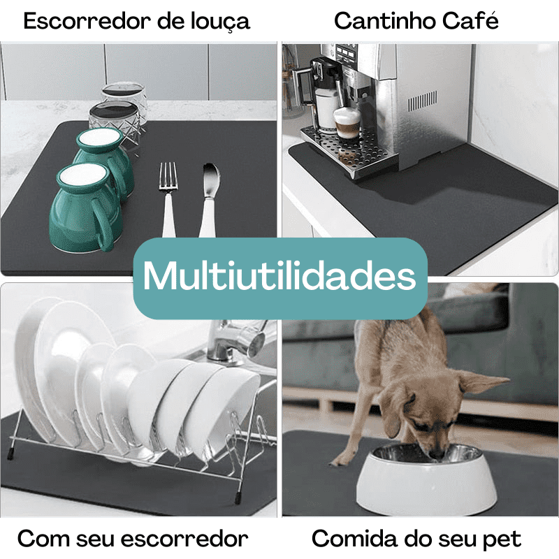 Tapete Escorredor de Louça